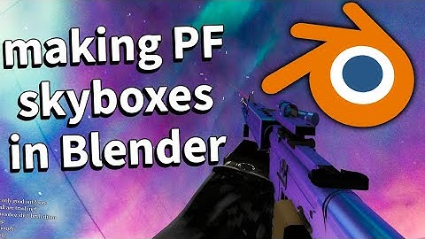 Making Skyboxes for Phantom Forces in Blender (cubemapping in blender)