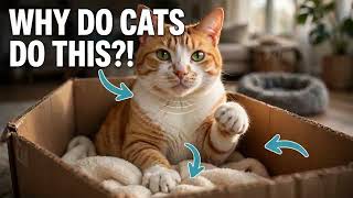 Why Do Cats Purr, Knead & Love Boxes? 3 Strange Cat Behaviors Explained screenshot 3
