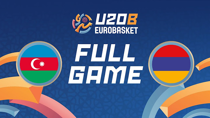 Class. Game 19-20 | Azerbaijan v Armenia | FIBA U20 EuroBasket 2024 Division B