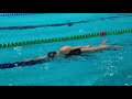 Total immersion Упражнение 7 "Точка баланса на боку с выдохом в воду"