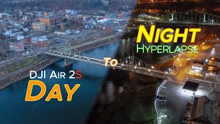 DJI Air 2S Hyperlapse Tutorial - How to create a STUNNING Day to Night Transition