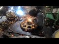 Caterpillar D4d  weld on sprockets.