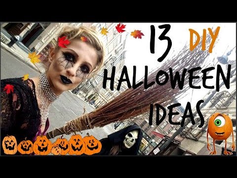13 DIY Halloween Ideas/Asya Eneva/13 Идеи За Хелоуин - Грим и Визии/Ася Енева