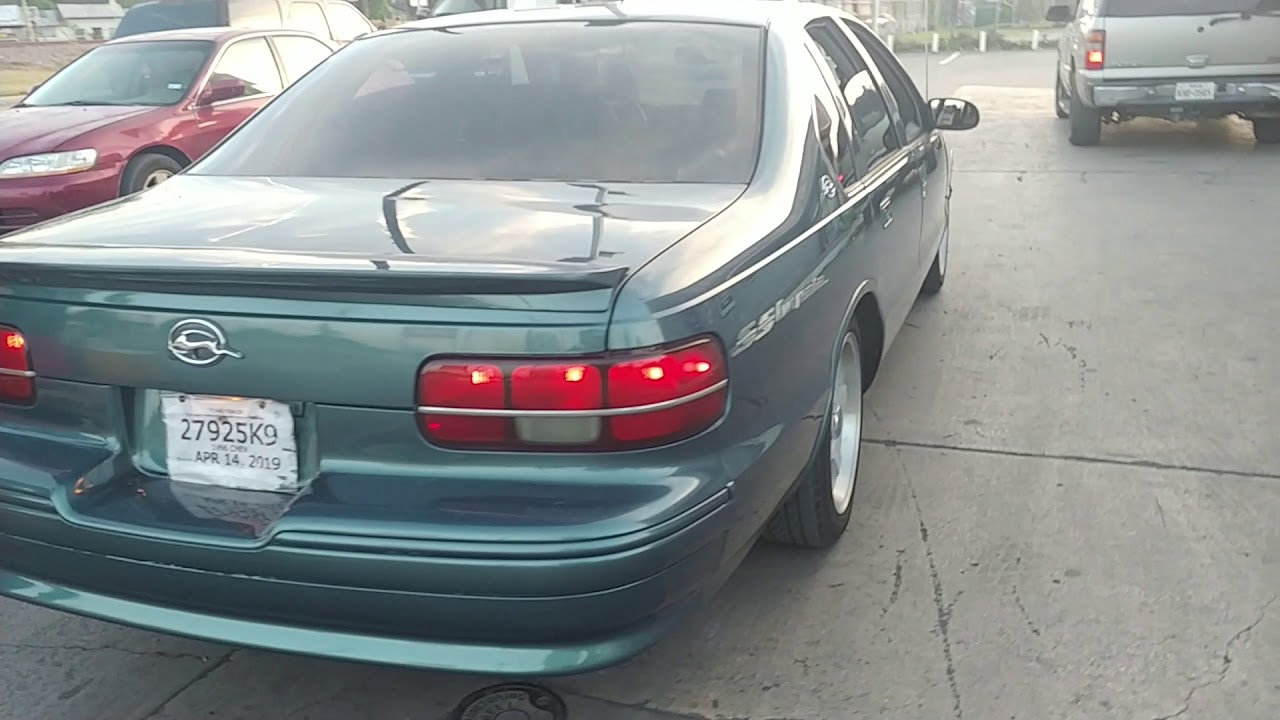 1996 impala SS with Caprice tail lights - YouTube
