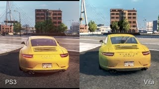 Need for Speed: Most Wanted - PS3 vs. PlayStation Vita Comparison Video