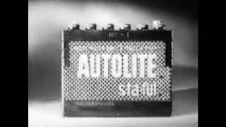 FORD Autolite TV Commercial — Electronic Music by Raymond Scott — 1961