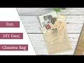 FUN DIY Faux Glassine Bag!