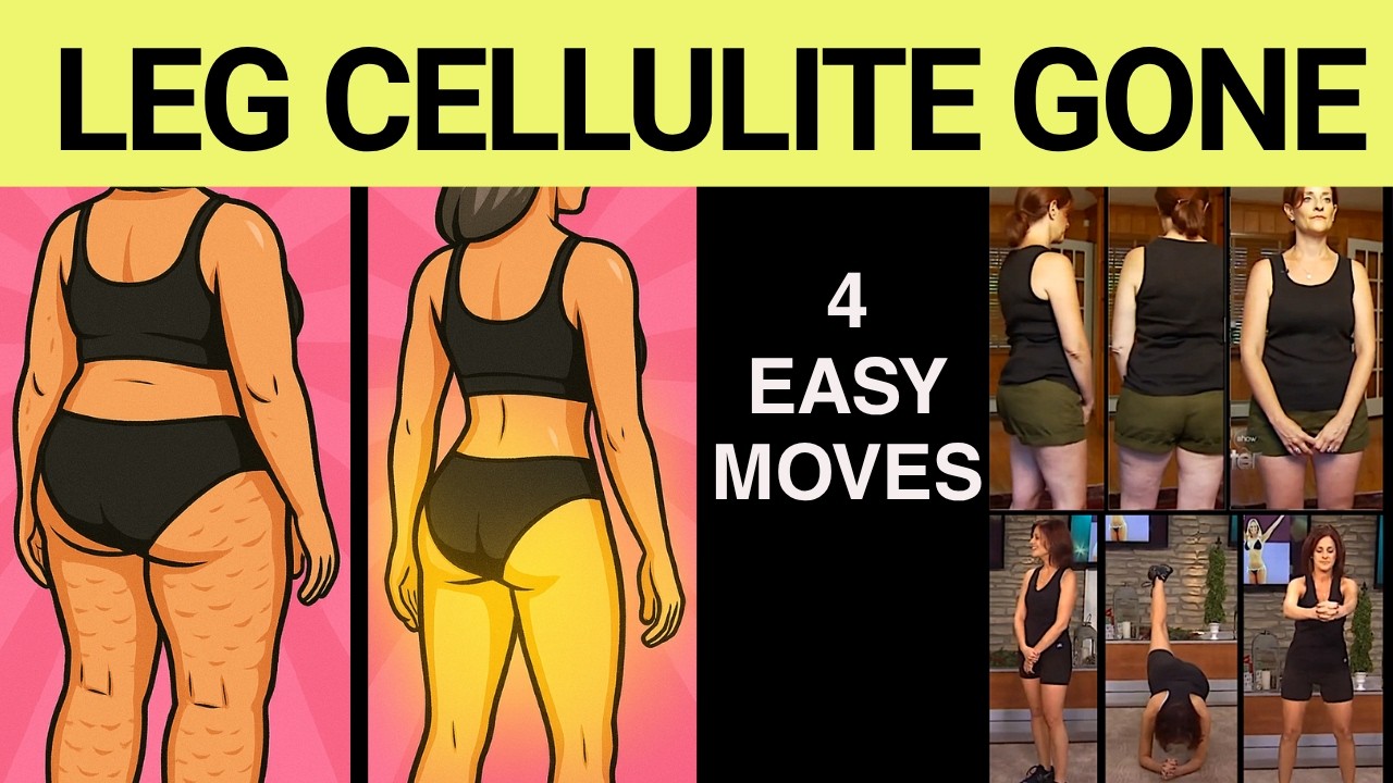 Cellulite Dimples, Ripples & Shadows On the Legs Are GONE In 4 Easy ...