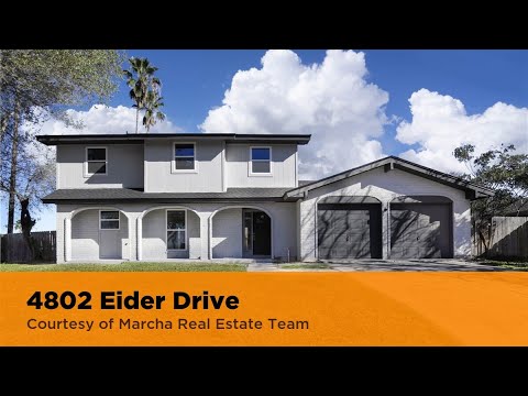 4802 Eider Drive, Corpus Christi, TX home video tour