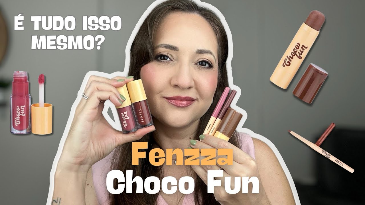 Resenha linha Choco Fun da Fenzza.