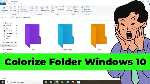 How to Colorize Folders in Windows 10 - Free Folder Color Changer 2021