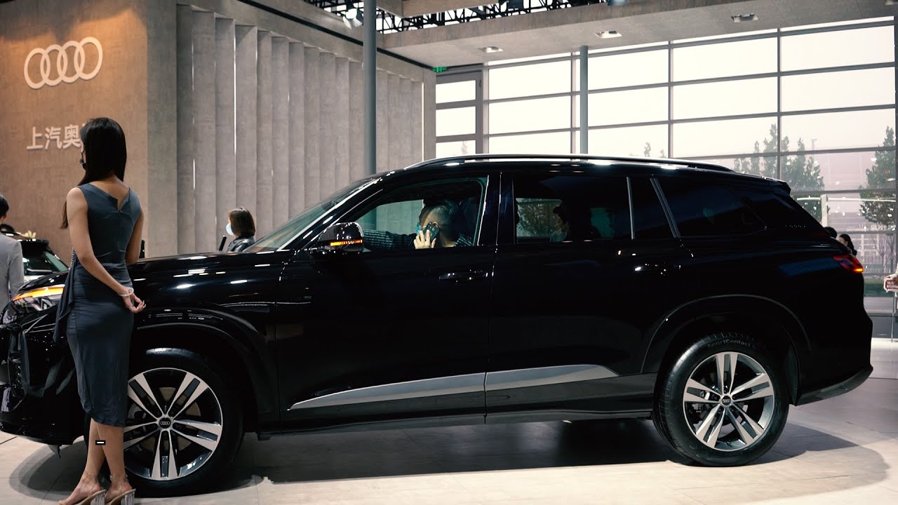 NEW Audi Q6 Exterior and interior dynamic video (three row seats)