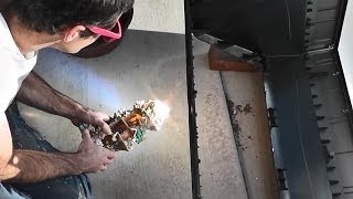 How To Build A Fresnel Lens Solar Scorcher From A Junk Tv