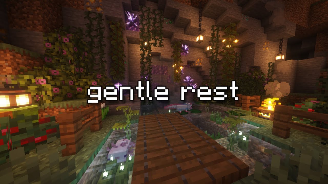 just rest, it'll be alright... (minecraft music w/ water, fire) - YouTube