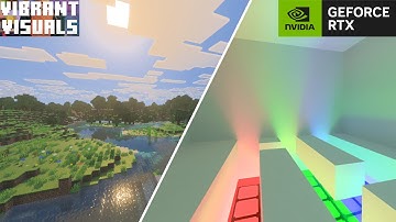 Minecraft Vibrant Visuals vs RTX Raytraced Shader | RTX 4060 Laptop Performance Testing