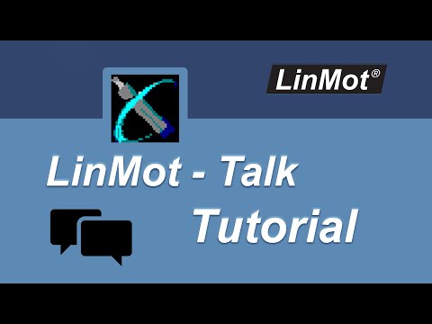 LinMot Talk Configuration - Logging in through Ethernet/IP and Other Features