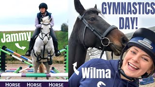 HORSEY GYMNASTICS (At home showjumping session)