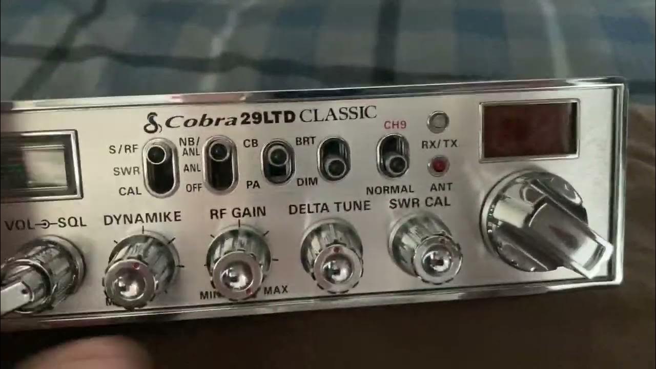 How to operate a cobra 29 CB radio YouTube