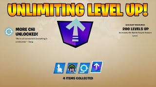 Get 240 Level Up NOW And EASY 2,500,000 XP Glitch + AFK by Earning 30 Accounts Levels in Fortnite!