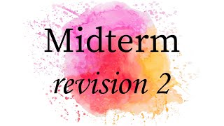 Solving previous mid terms 2 | 2 حل امتحانات ميدتيرم قديمة | OOP