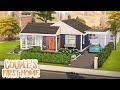 Couple&#39;s First Home ☀️ (with nursery) | The Sims 4 Speed Build