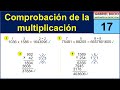 17 - Comprobación de la multiplicación
