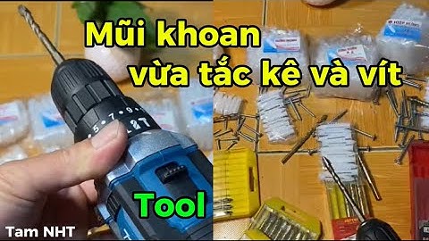 Chia sẽ kinh nghiệm chọn tắc kê nhựa và vít vừa mũi khoan #trick #meovathuuich #tools #tips #tamnht