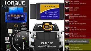 Torque Elm327 Connexion Bluetooth Diagnostic Car شرح جهاز كشف أعطال السيارات