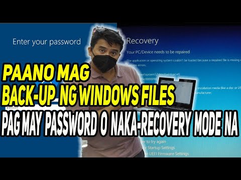 Video: Paano Mag-back Up Ng Windows