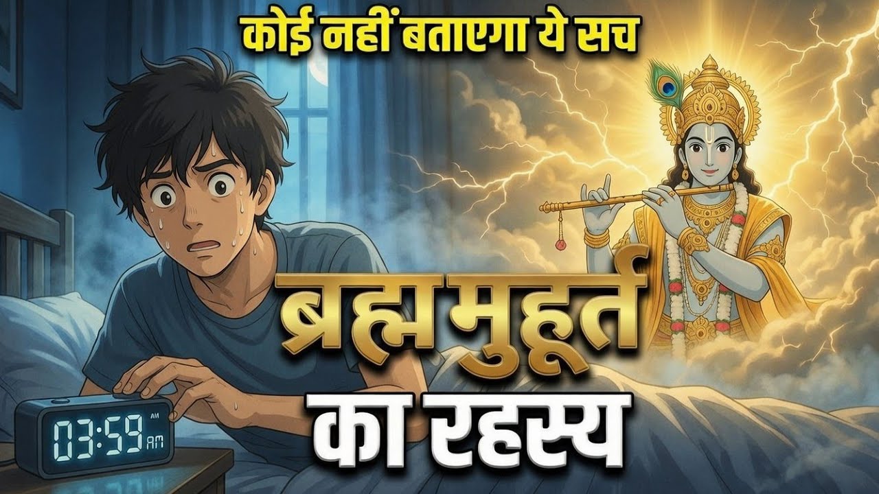 सुबह 4 बजे उठने से आपकी ज़िंदगी बदल जाएगी | Brahma Muhurta Secrets ||