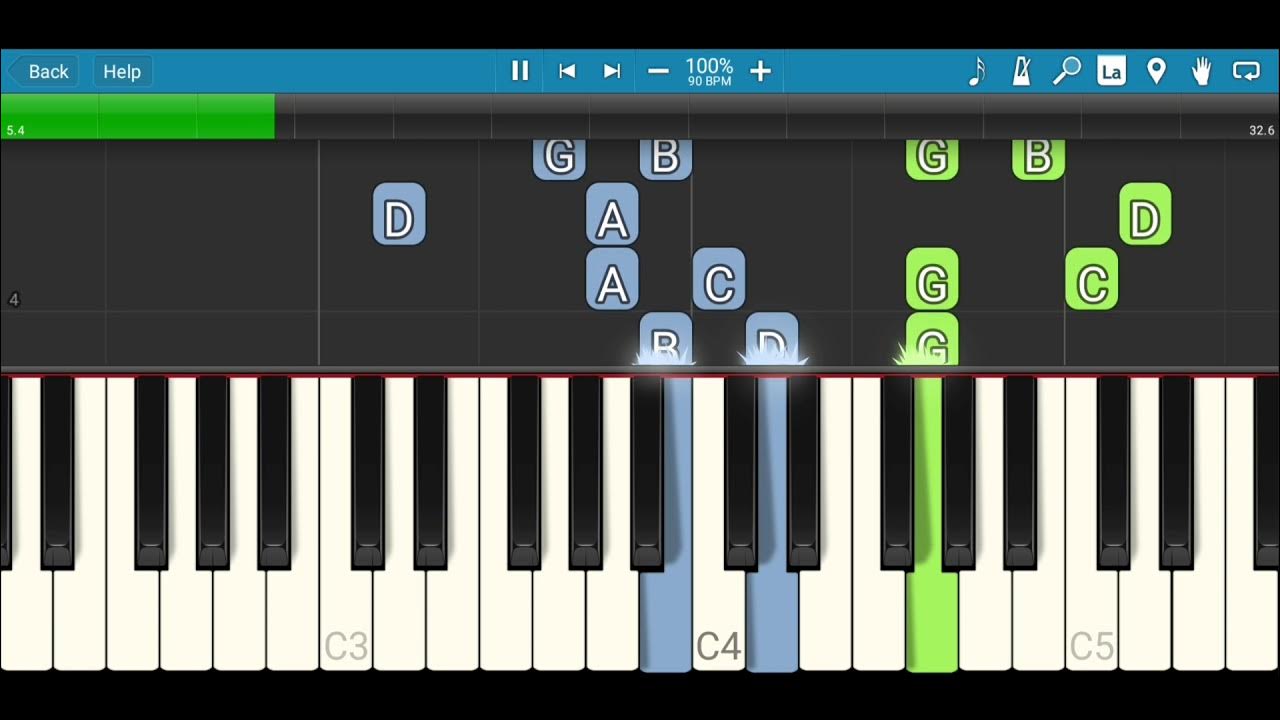 Eternal Father, Strong to Save - Easy Piano Tutorial Eternal Father, Strong to Save - Easy Piano Tutorial