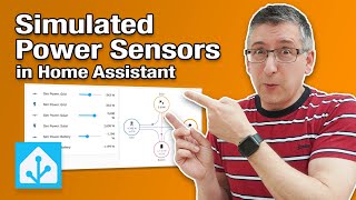 Simulated Power Sensors in Home Assistant