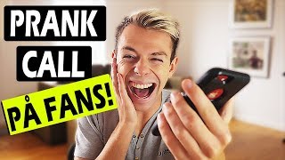 telefonfis med mine fans