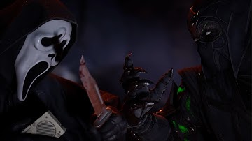 Mortal Kombat 1 - Ghostface vs Noob Saibot | All Intro/Interaction Dialogues