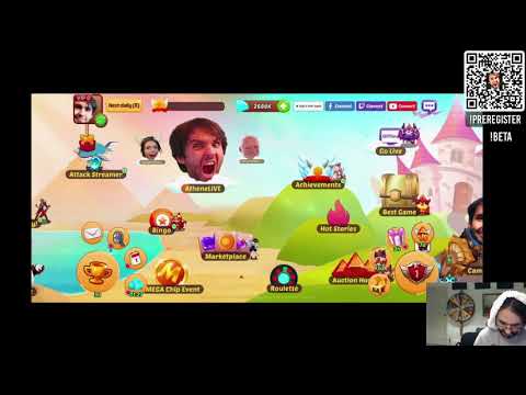 Athene explains his mobile game Clash of Streamers