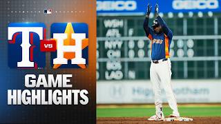 Rangers vs. Astros Highlights (8/2/26) | MLB Highlights