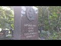 Показываю как пройти к могиле великолепного актёра Станислава Ландграфа на Смоленском кладбище