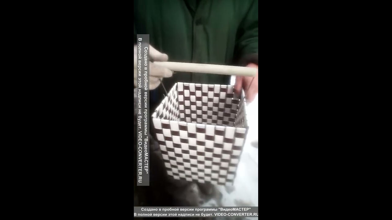 кошики из пп ленты