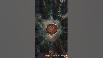 D&D | The Pulsing Grove Part 1 Grid | Animated Battle Maps