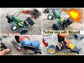 Gearbox kaise banaye 🚜|| Rc johndeere ke Sath stunt kr dye ❤️||newholland ka gearbox ready kr dya