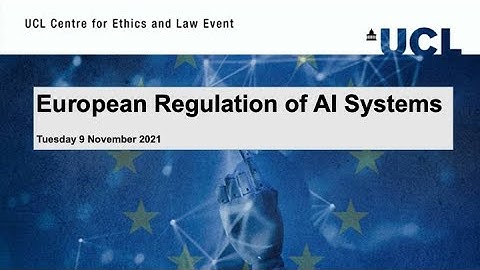 European Regulation of AI Systems