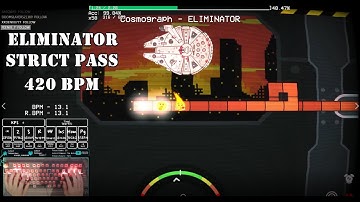 [lvl.13][ADOFAI Custom Strict Clear] Cosmograph - ELIMINATOR (map by XiZnYng)