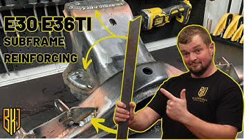 DIY: E30 Rear subframe reinforcements