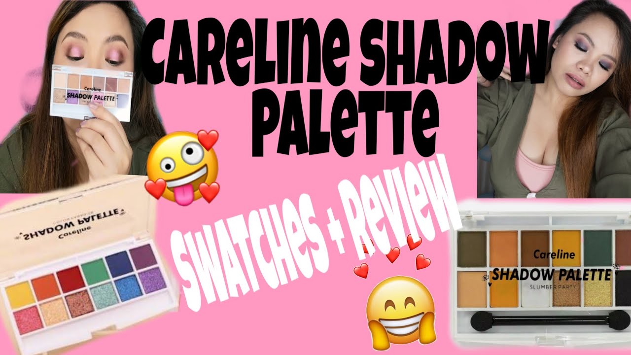 Careline Shadow Palette Swatches + Review YouTube