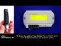 3. Learn how to arm and disarm your RVsecure PlatinumX Genesis alarm system.