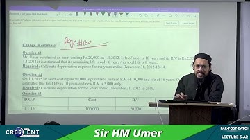 FAR Post Batch Sir Umer Lecture 5 A2