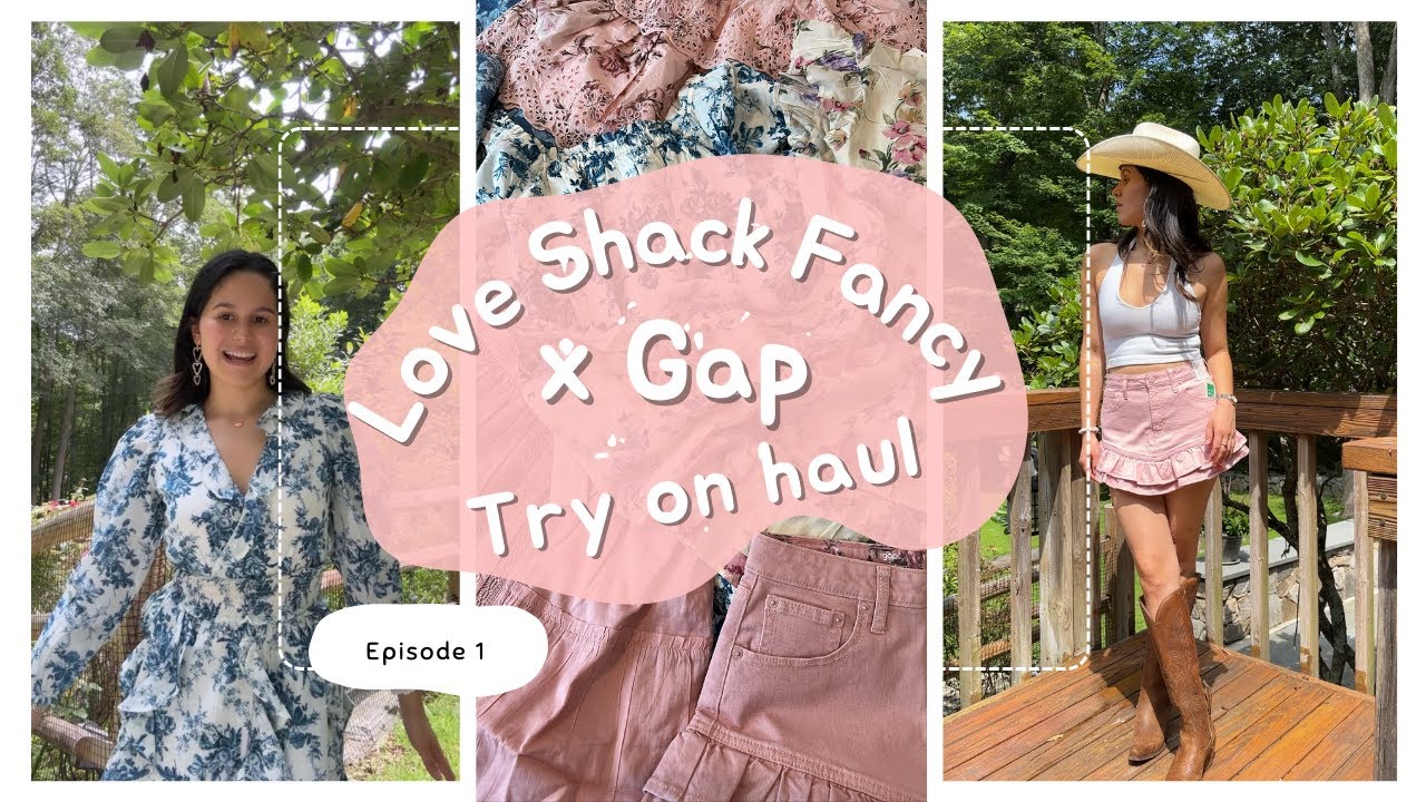 Love Shack Fancy X Gap Try On Haul YouTube love-shack-fancy-x-gap-try-on-haul-youtube