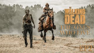 بتحارب جيش كامل  من الزومبي عشان توصل لزوجها | ملخص مسلسل the walking dead the ones who live حلقة 2