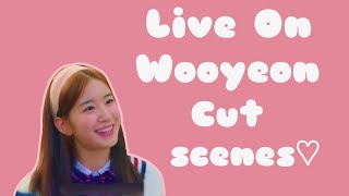 Cut scenes of Wooyeon of Woo!Ah! in Live On 라이브온 [ENG SUB] PART 1