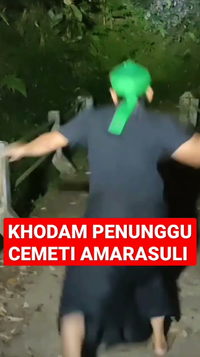 SOSOK PENUNGGU CEMETI AMARASULI‼️#berkhodam #bertuah #pusakaleluhur #penarikanpusaka #shorts #viral